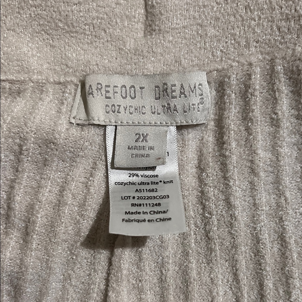 Barefoot Dreams CozyChic Ultra Lite Knit in Soft Beige